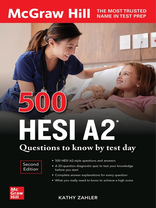 Title details for 500 HESI A2 Questions to Know by Test Day by Kathy A. Zahler - Available